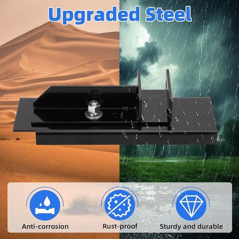 طقم رف أمان عالي التحمل 30124 متوافق مع 2020-2025 Chevy/Silverado/GMC/Sierra 2500 3500 سرير قياسي، أسود، طقم تركيب سرير شاحنة الرف in Kuwait