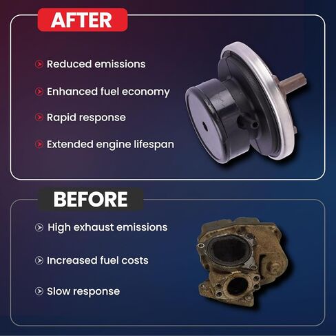 MOCA 911-609 EGR Valve Fit for Toyota 1992-2001 Camry 2.2L, 1996-2000 RAV4 2.0L, 1999-2001 Solara 2.2L, for Lexus 1992-1995 & 1999-2001 ES300 3.0L in Saudi Arabia