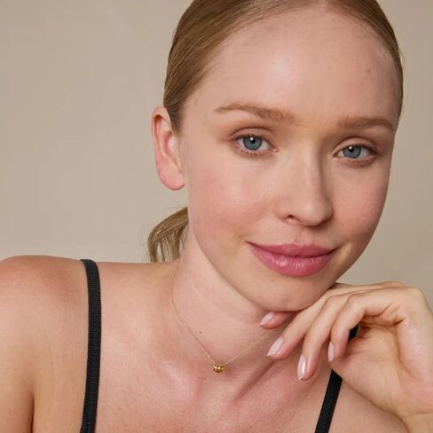 قلادة بريان أنتوني ماي سيركل داينتي للنساء - قلادة قلادة أنيقة، لمسة نهائية مطلية بالذهب عيار 14 قيراط على النحاس، مجوهرات يومية خالية من النيكل، سلسلة طبقات، هدية على شكل سفر صيفي على الشاطئ لها in Kuwait