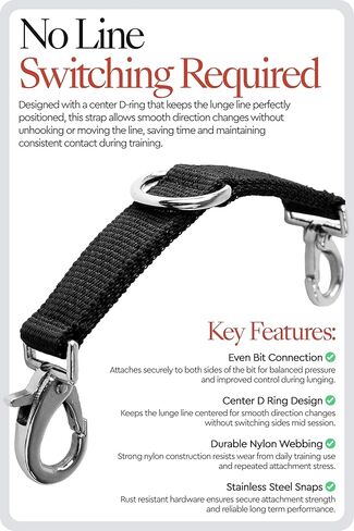 HORZE Lunging Strap for Horse Lunge Line in Kuwait