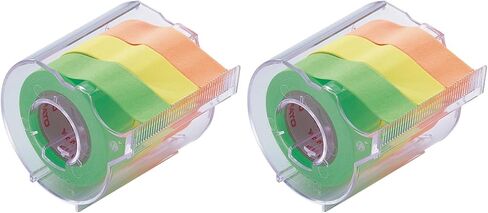 ياماتو RK-15CH-B شريط لاصق للملاحظات مع قطاعة، 0.6 بوصة (15 ملم) × 32.8 قدم (10 متر) in Kuwait