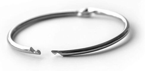 12pcs Metal Snap Ring Multi Purpose Curtain Ring Keychain Holder Silver Inside Diameter for Loose Leaf Binders Scrapbooking and Home Decor in Saudi Arabia