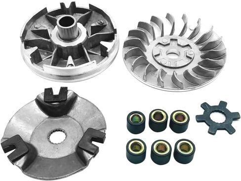 Alnicov Complete Variator Kits for JOG Tng Adly Aprilia 50cc 49cc 2 Stroke Scooter Variator Clutch Kit in Saudi Arabia