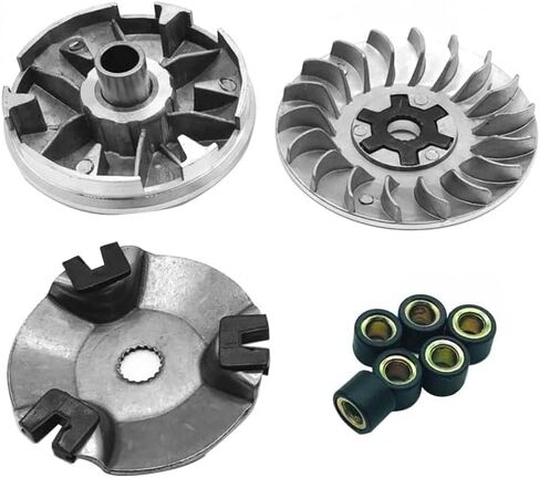 Alnicov Complete Variator Kits for JOG Tng Adly Aprilia 50cc 49cc 2 Stroke Scooter Variator Clutch Kit in Saudi Arabia