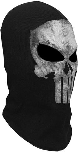 Balaclava Skull Ghost Mask Full Face Mask for Halloween Cosplay Party Outdoor Motorcycle Ski Snowboard Cycling Hiking in Kuwait