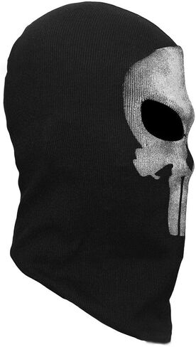 Balaclava Skull Ghost Mask Full Face Mask for Halloween Cosplay Party Outdoor Motorcycle Ski Snowboard Cycling Hiking in Kuwait