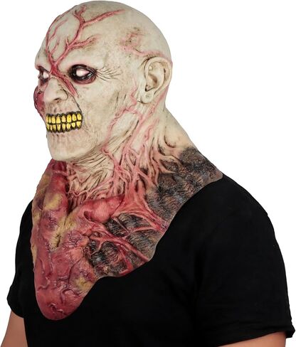 قناع اللاتكس للبالغين من Resident Evil Tyrant، مرخص من Best Villain Proto T-Virus T-002 in Saudi Arabia