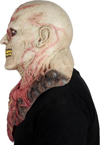 قناع اللاتكس للبالغين من Resident Evil Tyrant، مرخص من Best Villain Proto T-Virus T-002 in Saudi Arabia