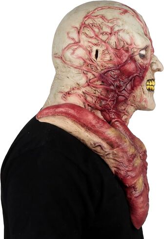 قناع اللاتكس للبالغين من Resident Evil Tyrant، مرخص من Best Villain Proto T-Virus T-002 in Saudi Arabia