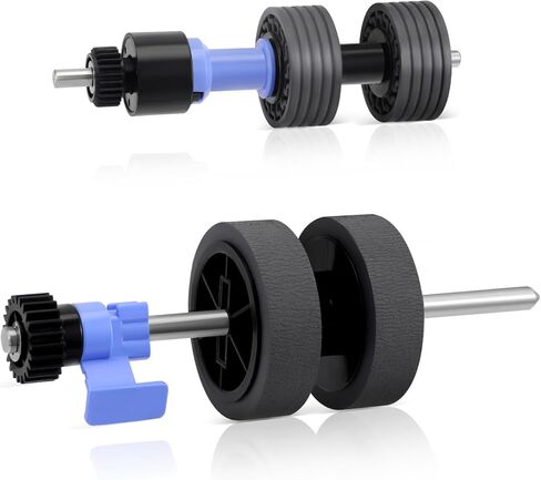 B12B819031 Scanner Exchange Roller Kit Replacement Compatible for Epson DS-530 ES-400 ES-500W ES-865 FF-680W DS-570W DS-575 DS-770 DS-780 DS-870 DS-970 DS-975, Replace B12B819041 in Kuwait