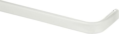 Levolor Heavy Duty Curtain Rod 46" - 84" 2-1/2" Projection White in Saudi Arabia