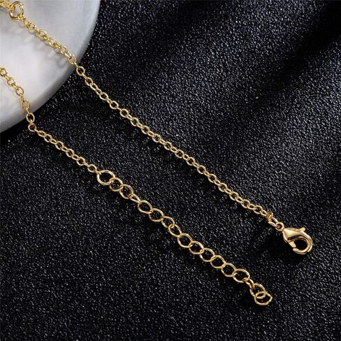 Evil Eye Anklet for Women 14K White Gold Plated Sideways Evil Eye Ankle Bracelet Minimalist Jewelry in Saudi Arabia