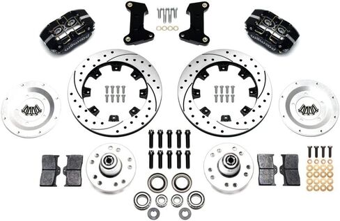 Wilwood Brake Kit Front Mustang II 12.19in Drilled in Saudi Arabia