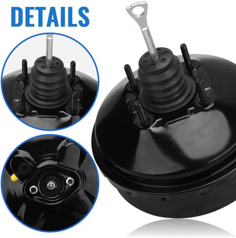 HARUMA Vacuum Power Brake Booster 54-74818 without Master Cylinder Compatible for Chevrolet Silverado 1500 1999 2000 2001 2002, for GMC Sierra 1999-2002, for Cadillac Escalade 2002, 5474818, 178642 in Saudi Arabia