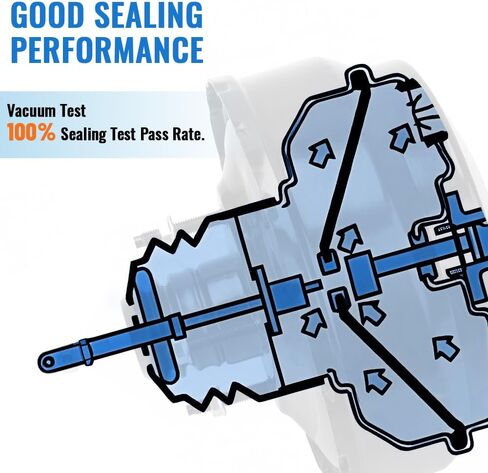 HARUMA Vacuum Power Brake Booster 54-74818 without Master Cylinder Compatible for Chevrolet Silverado 1500 1999 2000 2001 2002, for GMC Sierra 1999-2002, for Cadillac Escalade 2002, 5474818, 178642 in Saudi Arabia