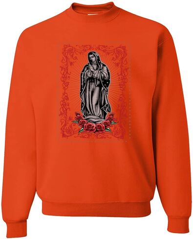 Our Lady of Guadalupe Blessed Virgin Mary Religious Inspirational/Christian Unisex Crewneck Graphic Sweatshirt in Saudi Arabia