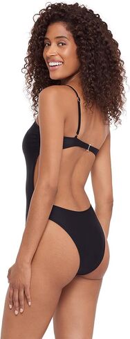 Steve Madden Womens One Shoulder One Piece with Ring Detail and Open Back in Saudi Arabia