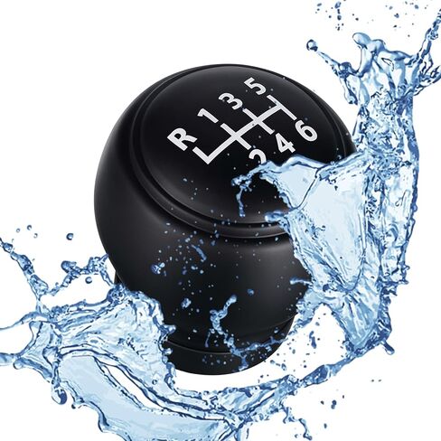 Car Gear Shift Knob Cover, Anti Slip Silicone Shift Knob Cover Silicone 6-Speed Shifts Knobs Covers Universal Auto Shifter Transmission Protective Covers for Most Cars (Black) in Saudi Arabia