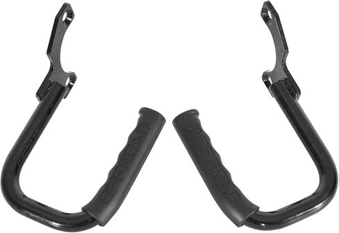 Hooke Road Wrangler YJ Front Steel Grab Handles for 1987-1995 Jeep Wrangler YJ - (Pack of 2) in Saudi Arabia