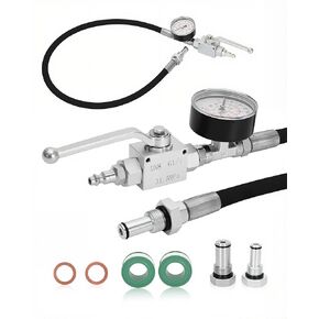 مجموعة أدوات اختبار الهواء IPR متوافقة مع Ford 6.0L/7.3L Powerstroke 1994-2007 F250/F350/F450، 5300 PSI جهاز اختبار تسرب نظام الزيت عالي الضغط in Kuwait