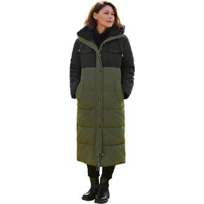 NUTEXROL Women's Winter Long Down Parka Jackets Warm Thickened Hooded Maxi Quilted Puffer Coat in Kuwait