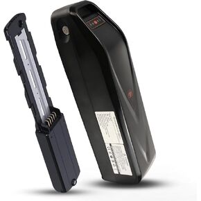 بطارية الدراجة الإلكترونية 48 فولت 15.6 أمبير في الساعة، استبدال ليثيوم أيون مع حماية BMS، منفذ USB وقفل المفتاح، حامل عالمي للدراجات الكهربائية، الدراجة الجبلية in Kuwait