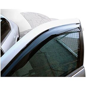 2Pcs Window Visors Rain Guards Compatible with 94-04 Chevy S10 GMC Sonoma, 96-00 Isuzu Hombre, 95-05 Chevy S10 Blazer 2-Door, 95-01 GMC S15 Jimmy 2-Door, Dark Smoke Out-Channel Outside Mount in Kuwait