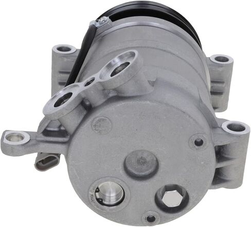 Replacement A/C Compressor Kit fits Chevrolet Silverado 1500, Chevrolet Silverado 2500 V8 4.8L5.3L (HU6, 1-Bolt Hose Mount) in Saudi Arabia