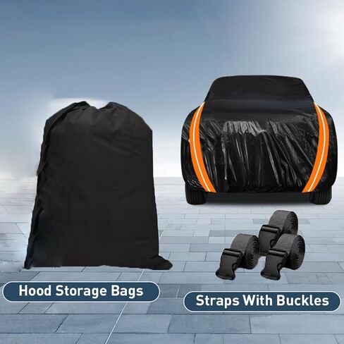 10 Layers Truck Cover Custom Fit for Toyota Tundra Double 2007-2024 Cab/Crew Max Cab Silverado 1500 Ford F150 RAM 1500, Full Exterior Car Covers for Automobiles, Up to 235 inch, 5.5 Bed L in Saudi Arabia