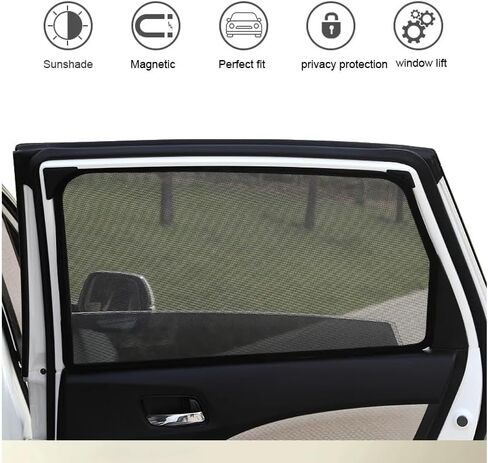 Side & Rear Windows Sun Shade for Subaru Forester 2019-2023 | Custom Fit, Magnetic Mesh Cover | Baby UV/Heat Protection, Privacy Shield Sunshade in Saudi Arabia