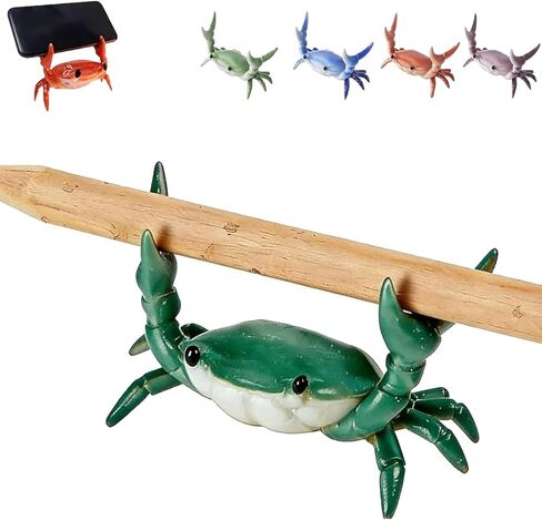 Desk Crab Pen Holder, Cute Weightlifting Crab Pencil Holder for Desk, Funny & Creative Desktop Organizer for Office, Home, School Supplies(5PCS) in Saudi Arabia