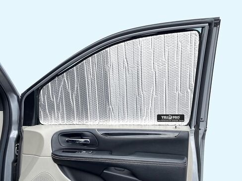 YelloPro Auto Side Window Front Seat Sunshade (2PCS) Custom Fit for 2024 2025 2026 Toyota Tacoma Pickup, XtraCab, Double Cab, SR5, Off-Road, Pro, 2DR 4DR, UV Protector Blockout Accessories in Saudi Arabia
