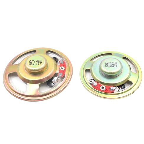 2Pcs 50MM 57MM 8R 0.5W 1W Waterproof Loud Speaker Buzzer Ringer 5CM 2 Inch 8Ohm 0.5 Watt 1 Watt Loudspeaker(2PCS 57MM 8ohm 1W) in Saudi Arabia