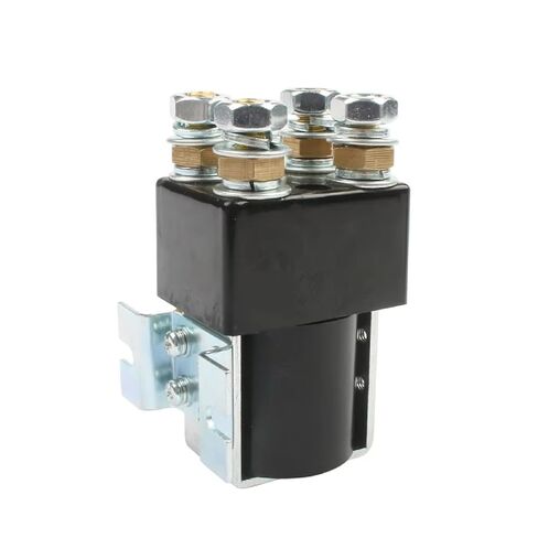 ZJWJ100A DC Contactor, 24V 100A Heavy Duty Relay Switch for Forklift, Industrial Vehicle, Pump Motor Applications, Model SW82 (12V) in Saudi Arabia