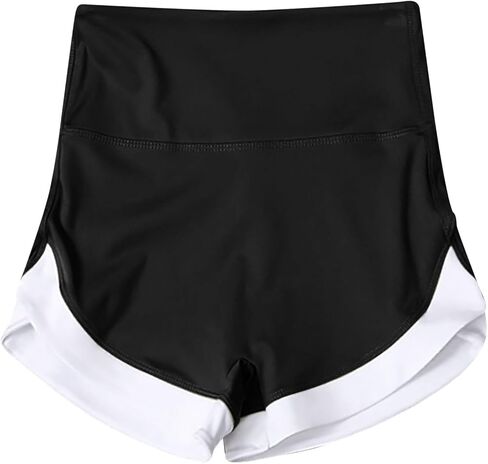 uhnmki Women's Drawstring Sweat Shorts - High Waisted Casual Comfy Shorts in Saudi Arabia