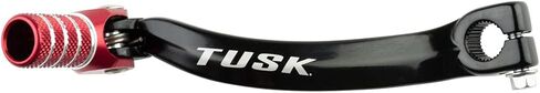 TUSK Folding Shift Lever Black/Red Tip for Honda CR250R 1988-1992 in Saudi Arabia