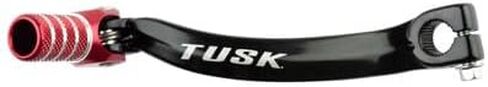 TUSK Folding Shift Lever Black/Red Tip for Honda CR250R 1988-1992 in Saudi Arabia