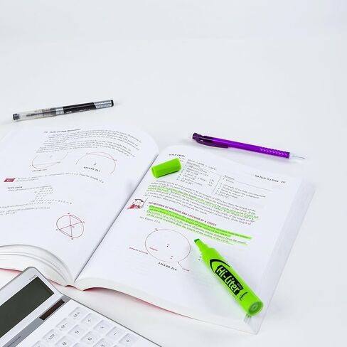 هاي ليتر أفيري 24020 قلم تحديد مكتبي، طرف إزميل، فلور. أخضر، 12 قطعة/DZ in Kuwait