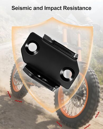 E-Dirt Bike Foot Pegs Bracket Holder Compatible with Tuttio Soleil 01, Electric Dirt Bike Footrest Bracket, 1 Pair Footpegs Mount in Saudi Arabia