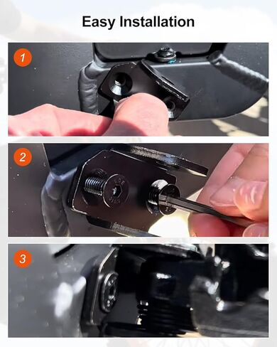 E-Dirt Bike Foot Pegs Bracket Holder Compatible with Tuttio Soleil 01, Electric Dirt Bike Footrest Bracket, 1 Pair Footpegs Mount in Saudi Arabia