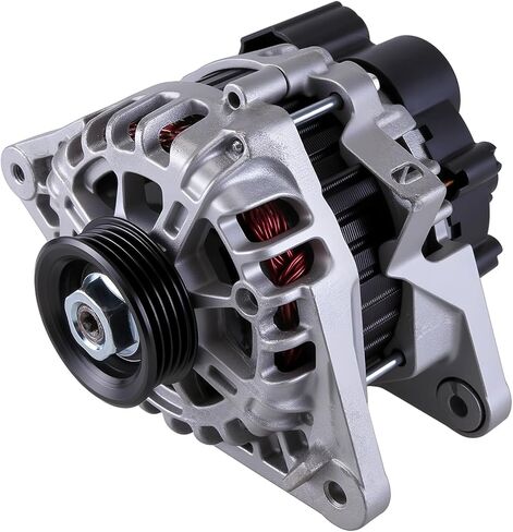 11311N Alternator Replacement Compatible With for Hyundai Elantra 2.0L 2007-2012, for Kia Soul 2.0L 2010 2011, for Spectra 2.0L L4 2007-2009, 3730023650, A0002655635,2655635,600162,AVA0102, 40046020, in Saudi Arabia