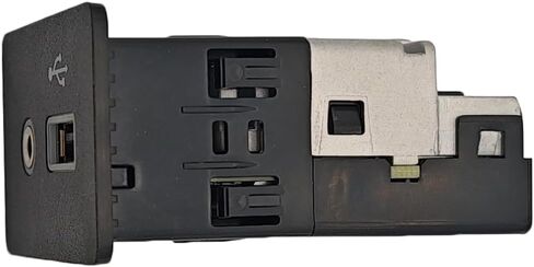 284H3-7FH0A USB ومنافذ AUX جاك مساعد بديل لنيسان ركلات روج سينترا روج سبورت 2017-2020 in Saudi Arabia