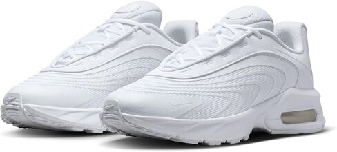 Nike Men's Air Max Fire Lifestyle Shoes, White/White-Black, 14 in Saudi Arabia