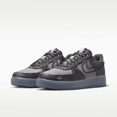 حذاء Nike Air Force 1 '07 للرجال (أنثراسيت/رمادي حديدي/خام بنفسجي فاتح/أسود) in Saudi Arabia