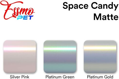 5FTx35FT PET Space Candy Matte Platinum Gold Chameleon Metallic Color Shift Color Change الفينيل التفاف السيارات ملصق مائي ورقة الفيلم فقاعة الحرة الهواء الإصدار التكنولوجيا مع مجموعة أداة in Kuwait