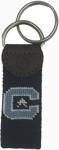 Charleston Belt Citadel Hand-stitched Needlepoint Key Fobs Genuine Leather Logo Spike Big Red Class Ring Officially Licensed in Saudi Arabia
