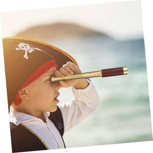 DOITOOL Pirate Retro Stretch Telescope High Magnification Binoculars Manual Bag for Cosplay and Travel in Saudi Arabia