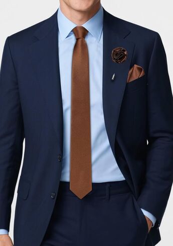 2.4" Solid Satin Skinny Ties for Men Slim Necktie and Pocket Square Tie Clip Lapel Pin Set Wedding Casual 6cm in Saudi Arabia