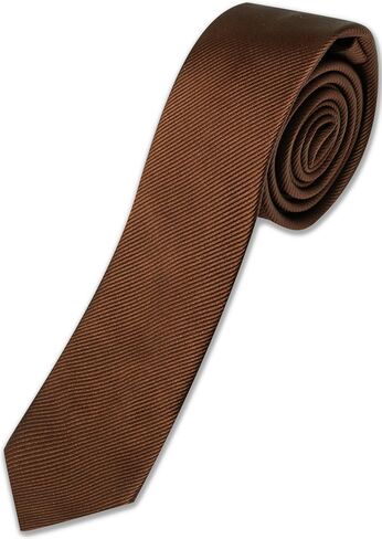 2.4" Solid Satin Skinny Ties for Men Slim Necktie and Pocket Square Tie Clip Lapel Pin Set Wedding Casual 6cm in Saudi Arabia