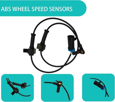 15822874 مستشعر سرعة العجلات الخلفية اليسرى واليمنى للسيارة ABS لـ Hummer H3 2006-2010 لـ Hummer H3T 2009-2010 15089904 15271077 15862988 ALS1740 5S8366 1 قطعة in Kuwait